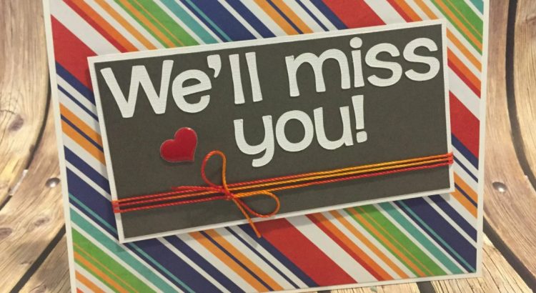 Sending a Missing You Card